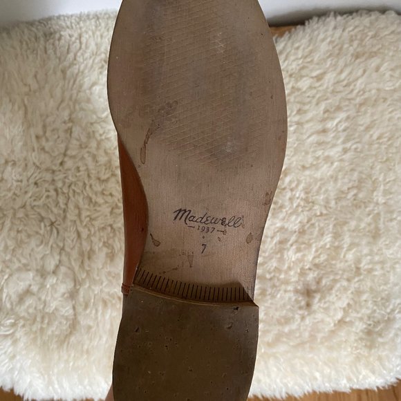 Madewell Brown Leather Ankle Boots - Picture 6 of 6